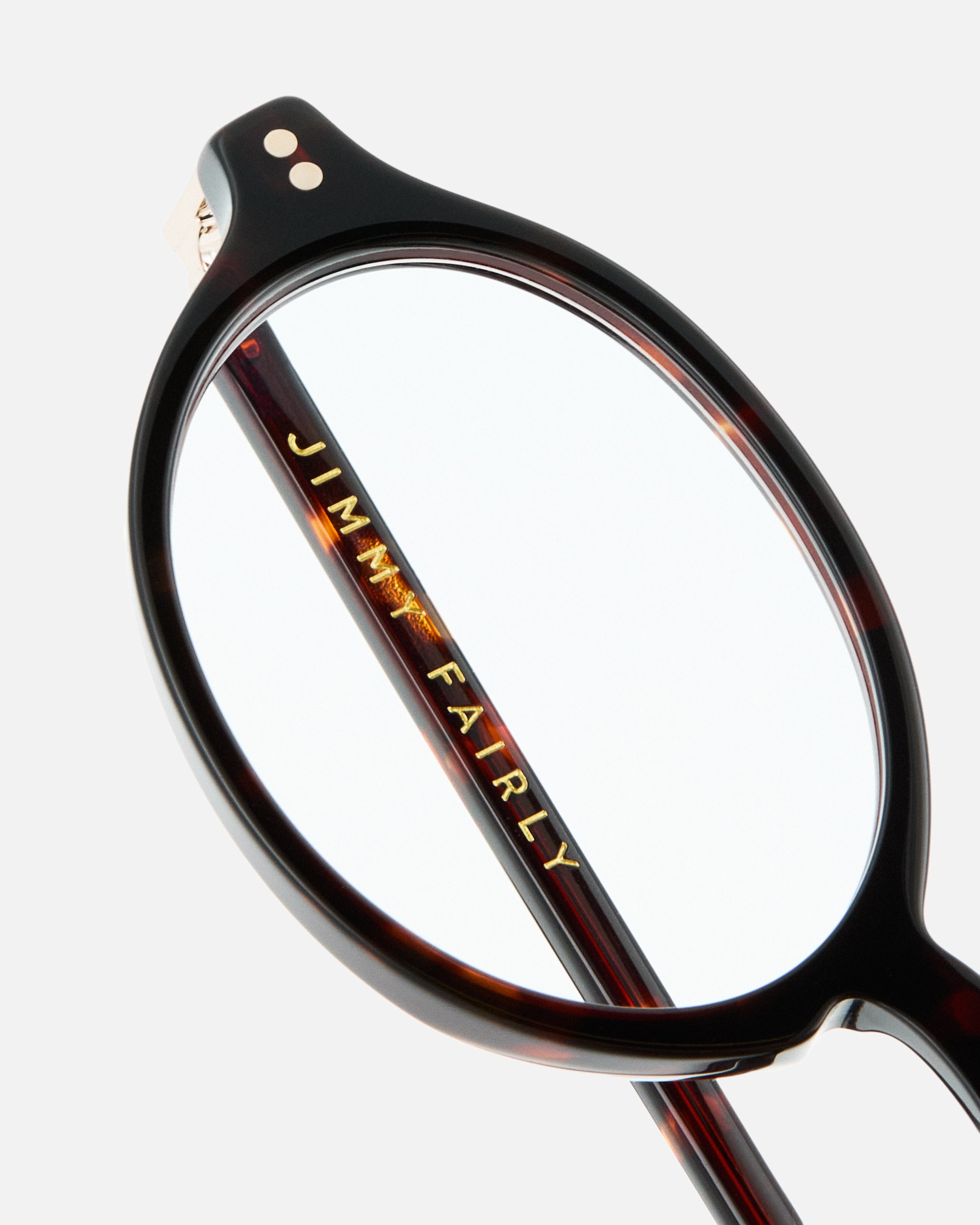 La Tribeca Ovaladas Gafas para Mujer in Carey oscuro