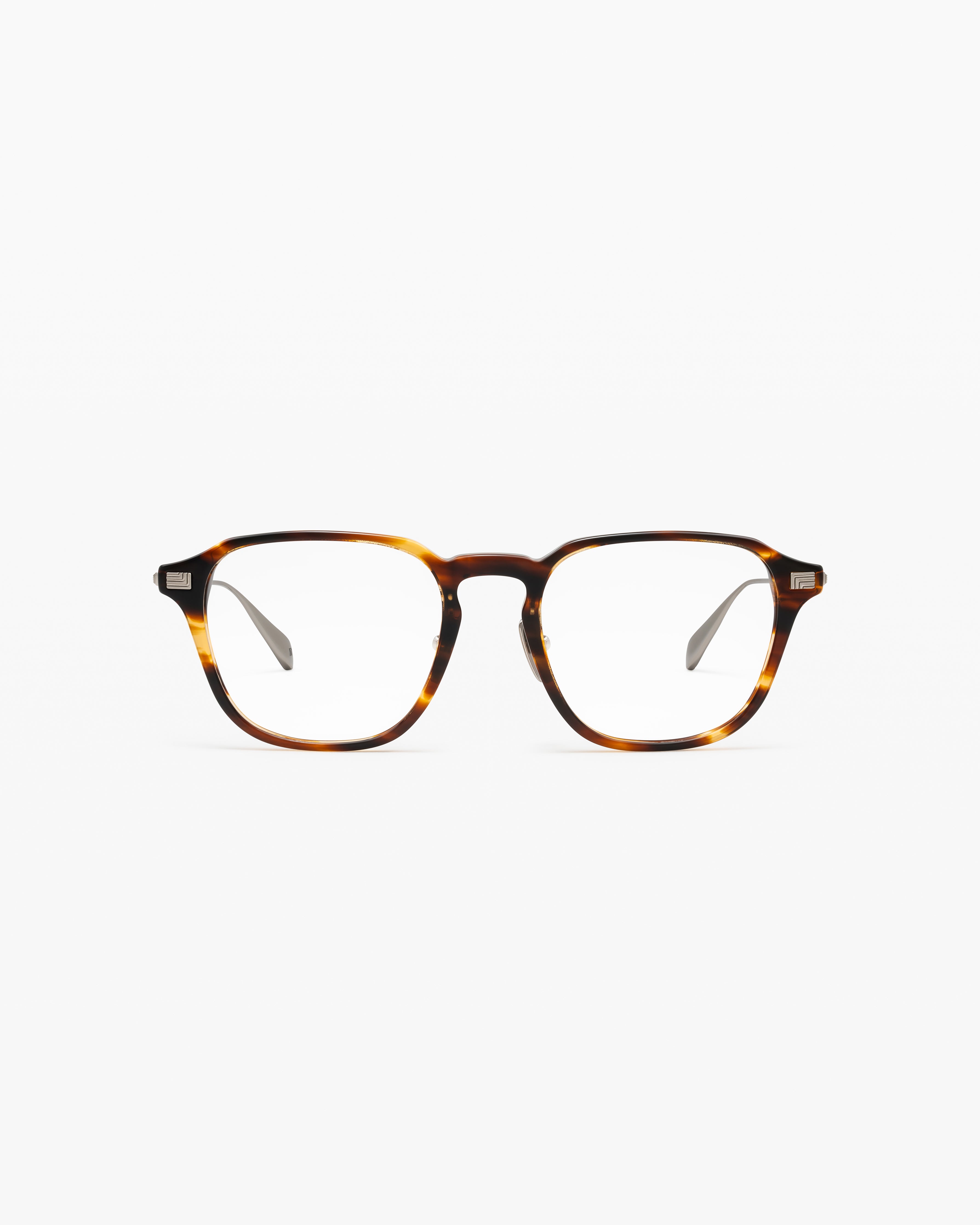 The Spotlight Square Men's Eyeglasses in Brown