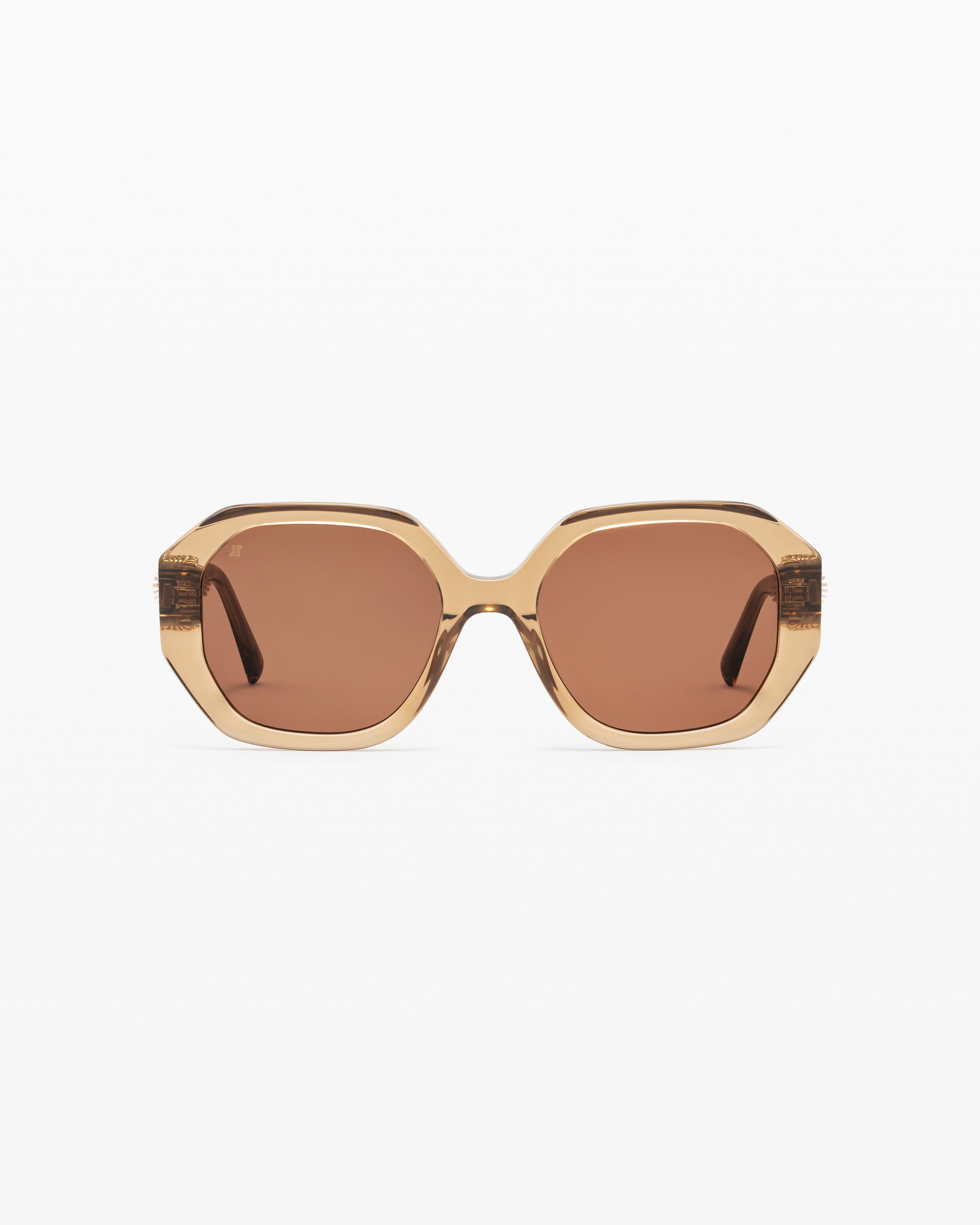 La Cashew Carré Lunettes de Soleil pour femme in Brun