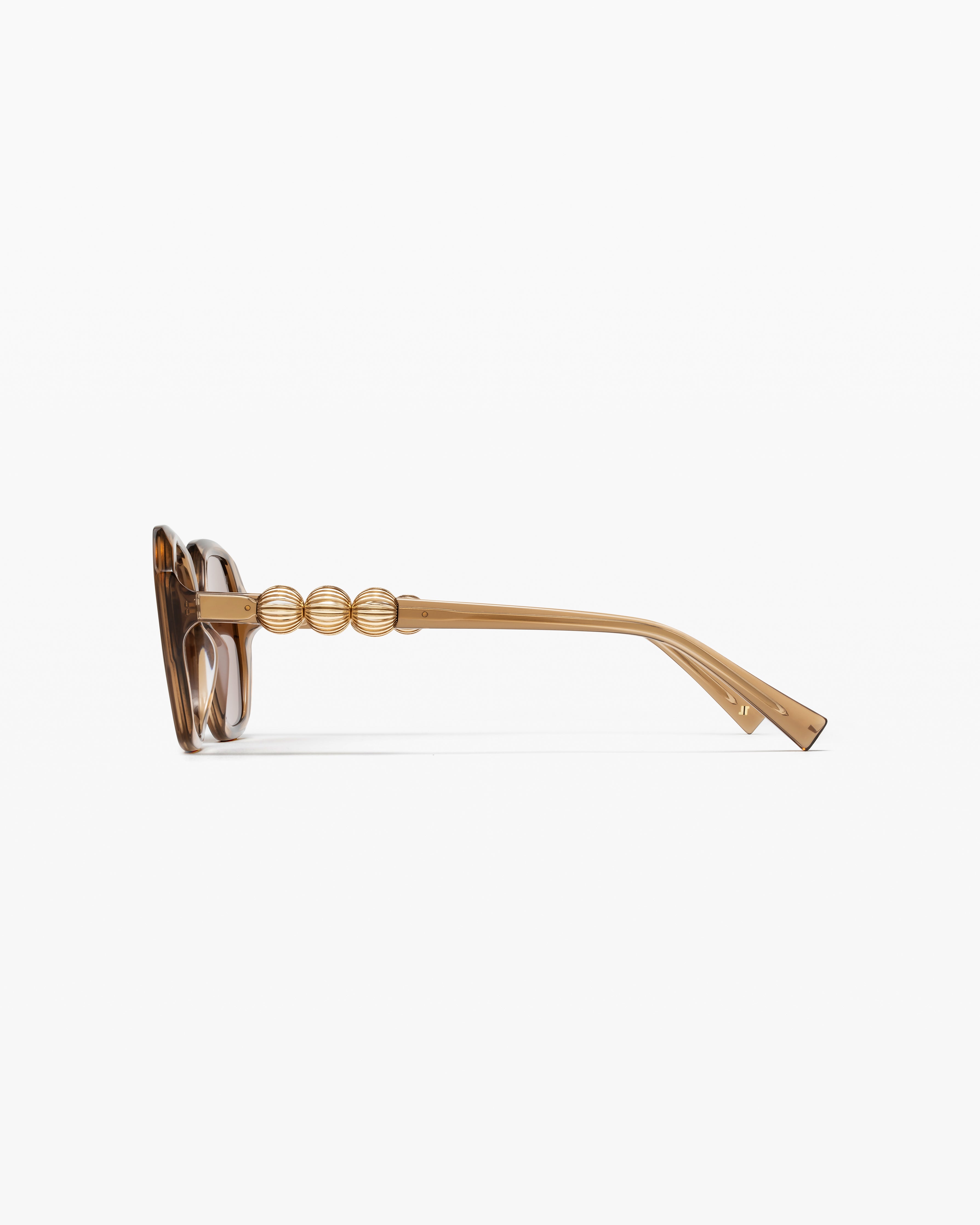 La Cashew Carré Lunettes de Soleil pour femme in Brun
