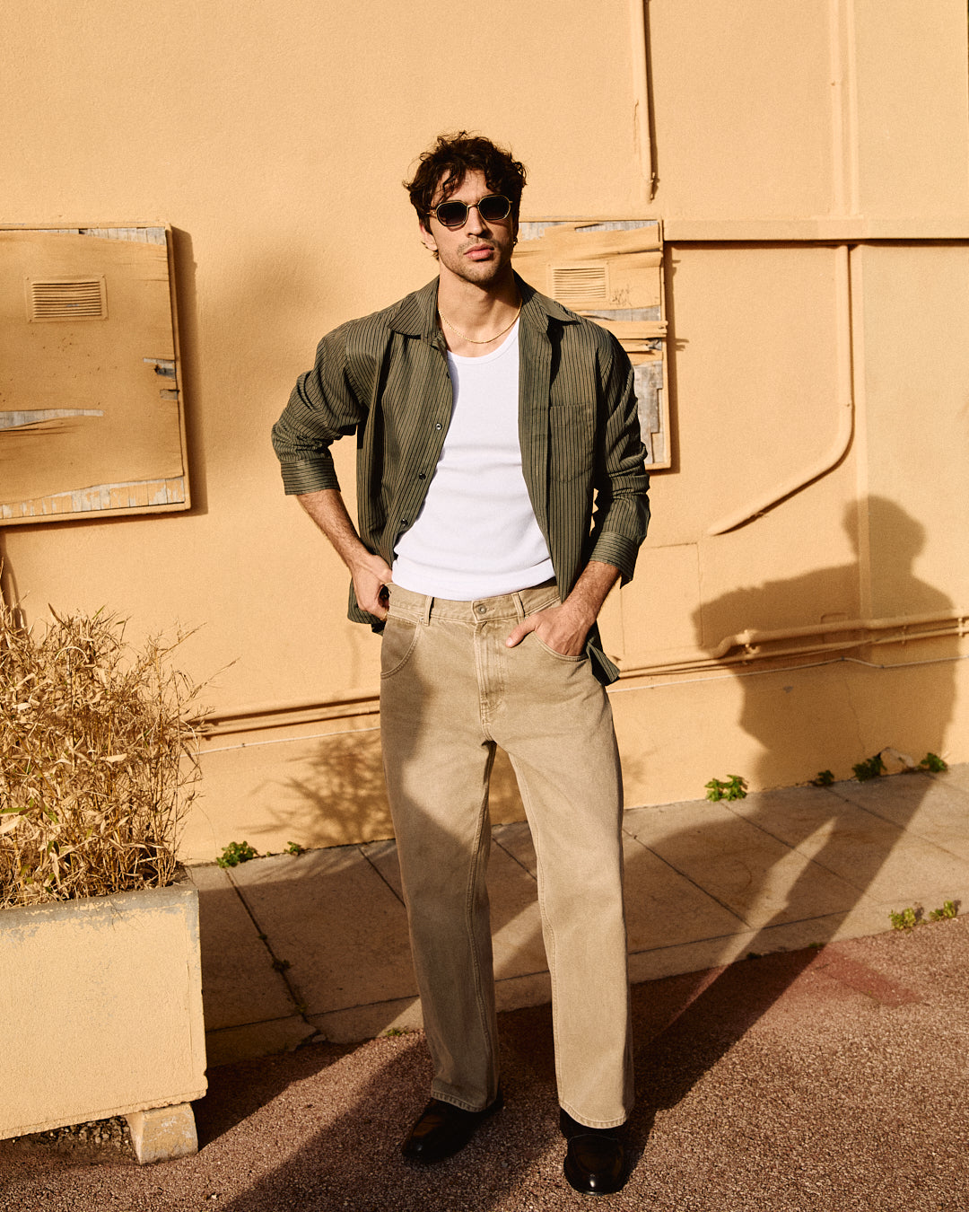 The Yuzu Medium Men's Sunglasses in Black | Jimmy Fairly US