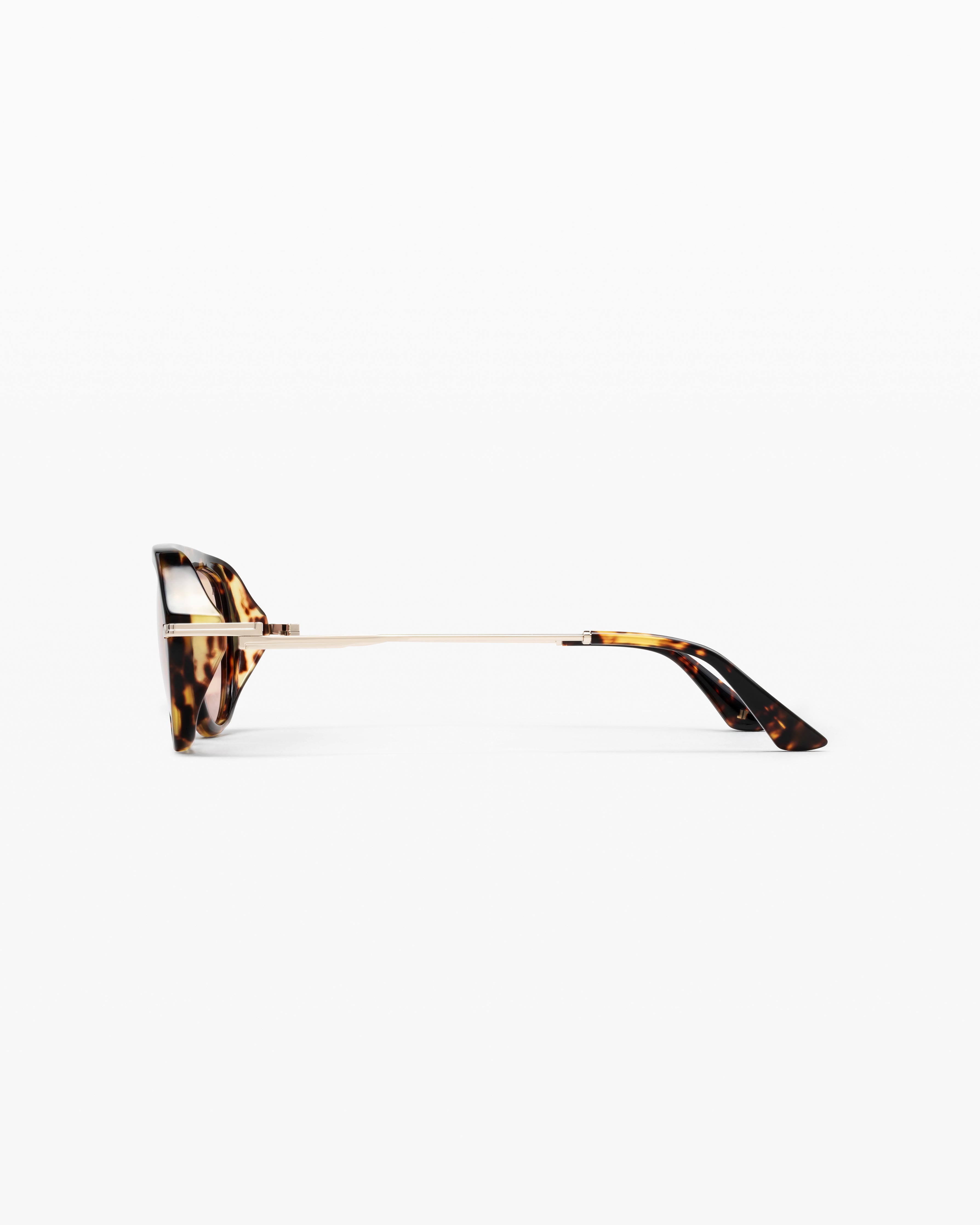The Uza JF Colors Medium Women's Sunglasses in Yellow Tortoise