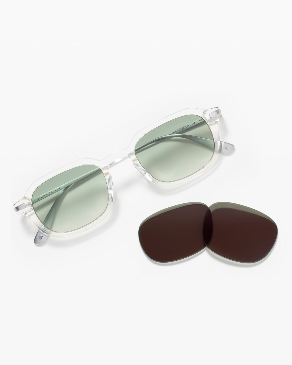 La Patio JF Colors Hexagonal Lunettes de Soleil pour homme in Jaune