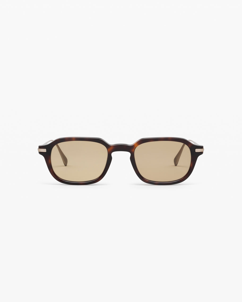 La Patio JF Colors Hexagonal Lunettes de Soleil pour homme in Ecaille foncée