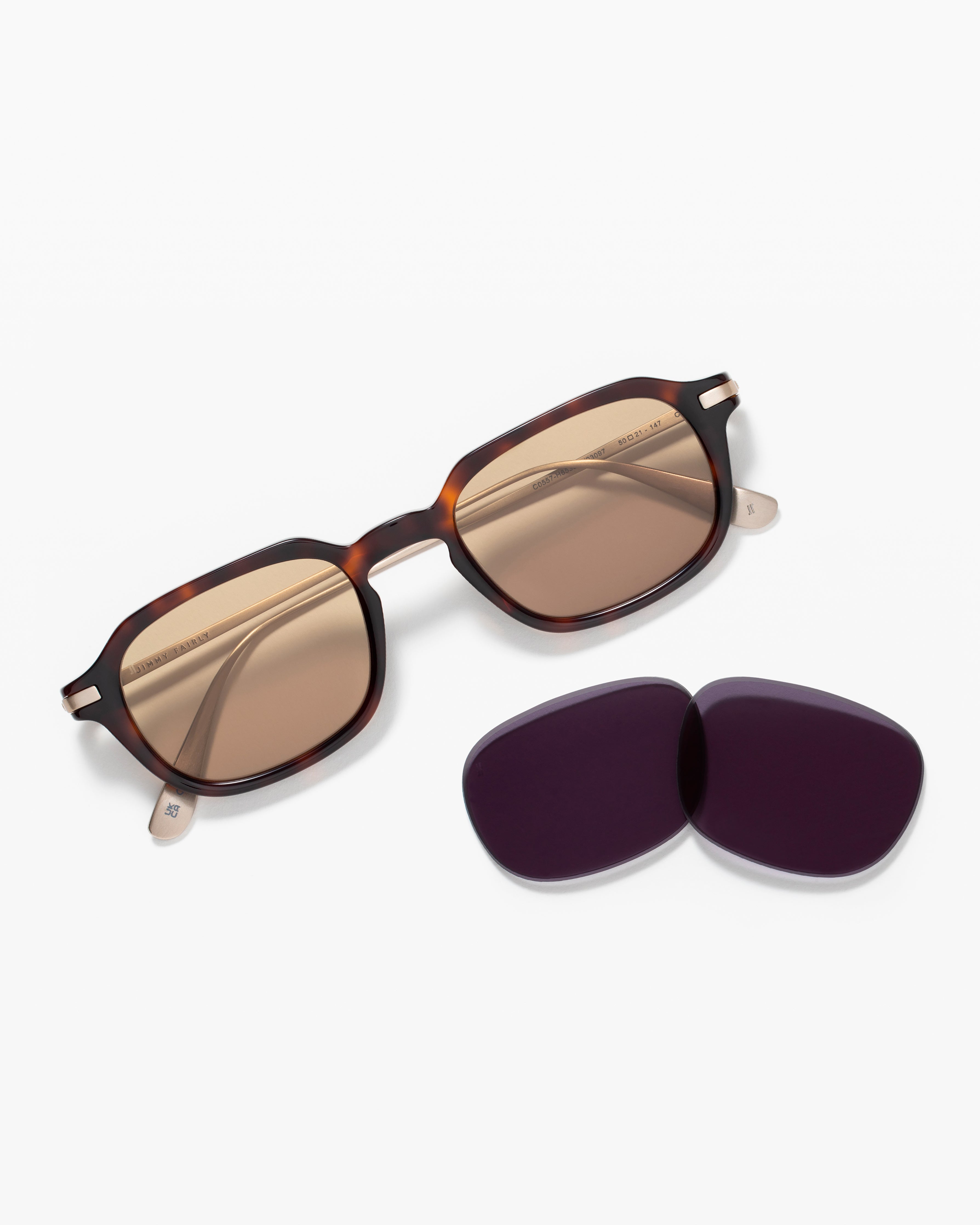 paris様 The Patio JF Colors Medium Men's Sunglasses in Dark Tortoise