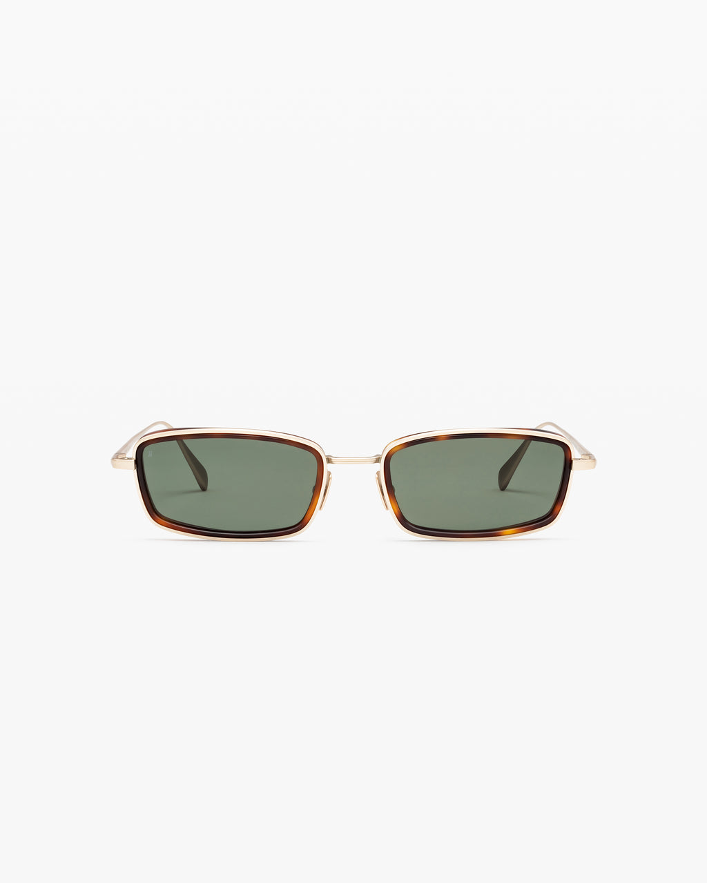 The Road Rectangular Men's Sunglasses in Dark Tortoise