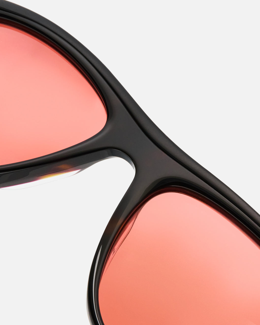The Clark JF Colors Rectangular Men's Sunglasses in Dark Tortoise