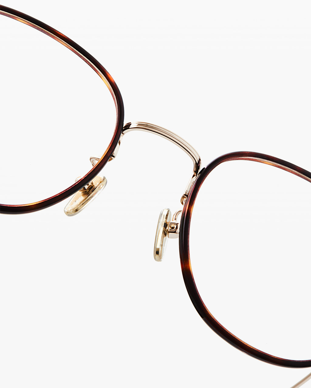 The Saddle Round Women's Eyeglasses in Tortoise