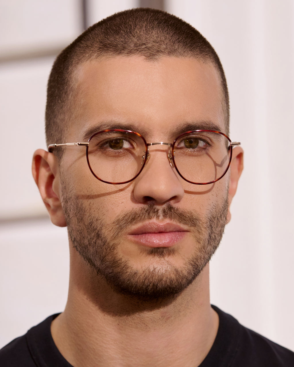 The Saddle Round Women's Eyeglasses in Tortoise