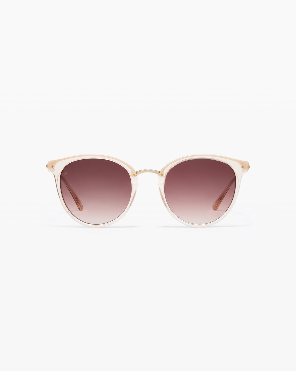 The Peach Round Women's Sunglasses in Pink