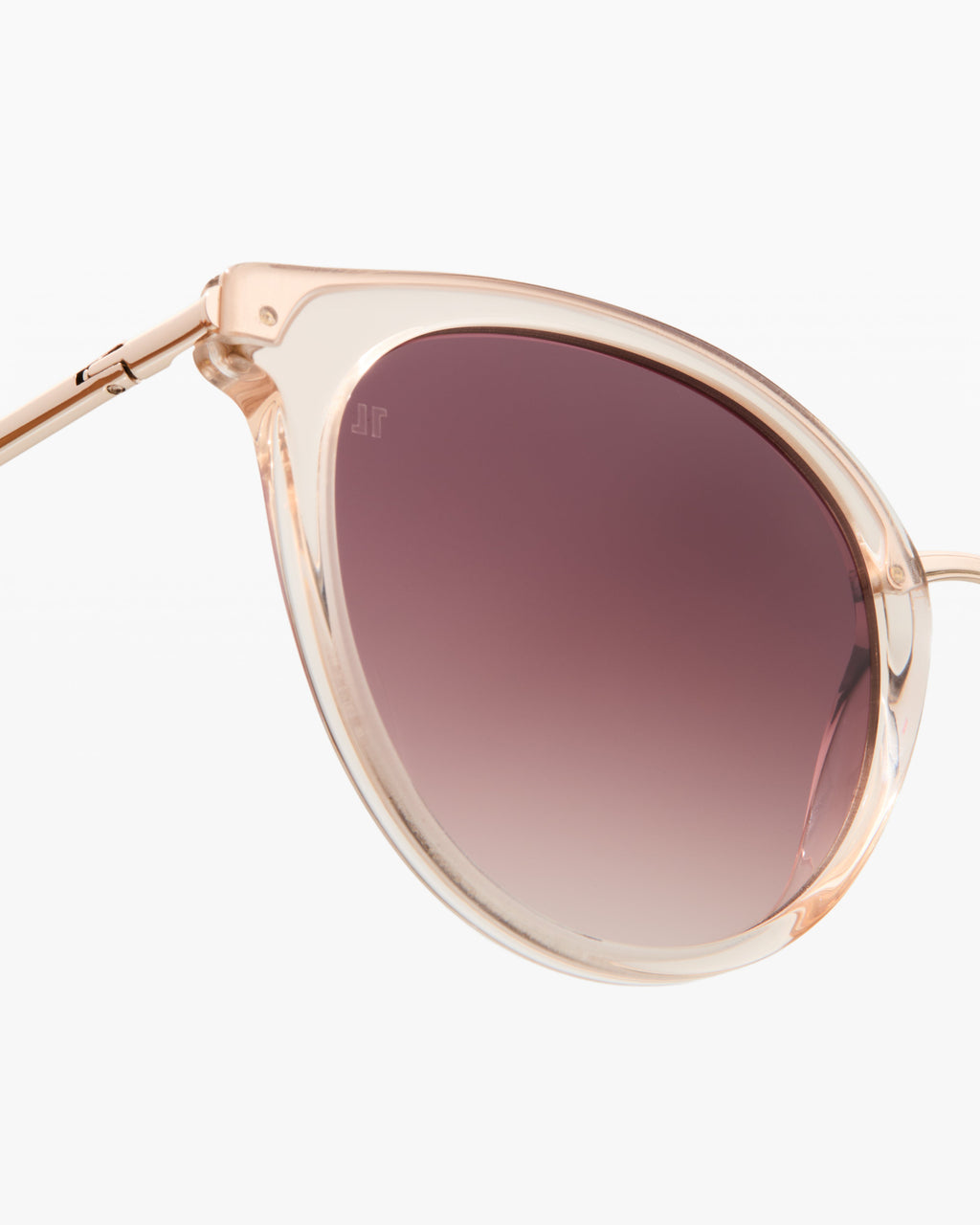 The Peach Round Women's Sunglasses in Pink
