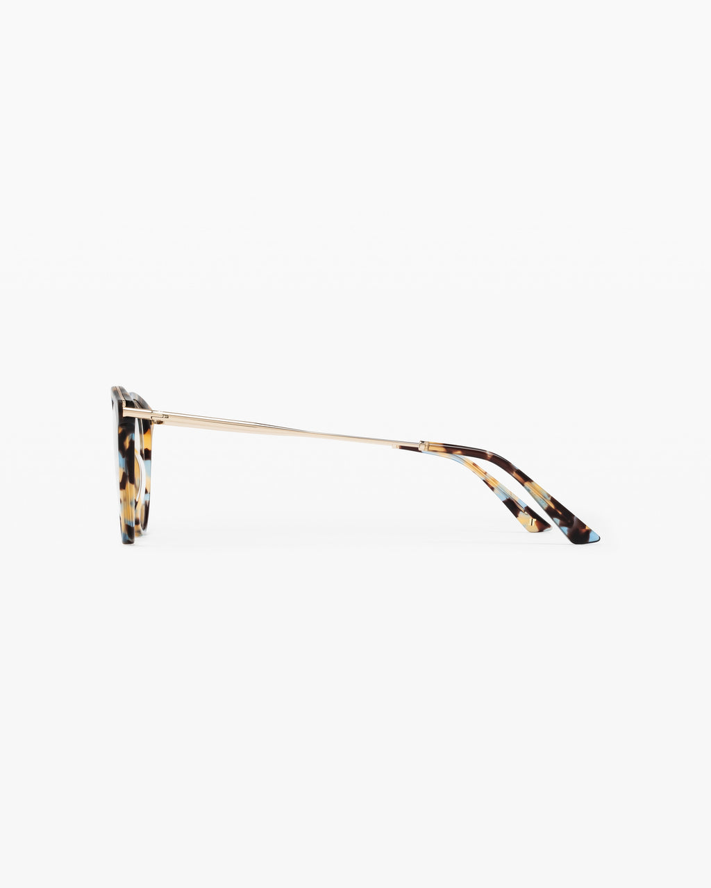 La Peach L Rond Lunettes de Vue pour femme in Ecaille bleue