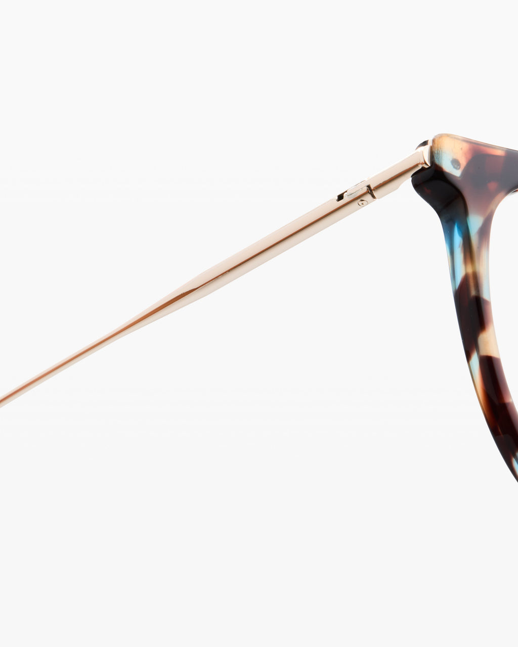 La Peach L Rond Lunettes de Vue pour femme in Ecaille bleue