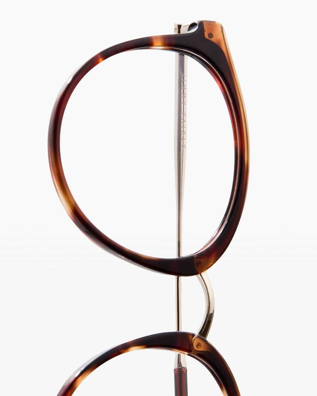 The Peach Round Women's Eyeglasses in Dark Tortoise