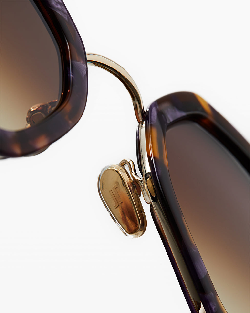 The Angie Rund Damen-Sonnenbrillen in Lila