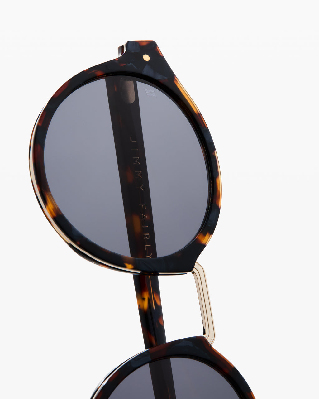 The E-027 Round Women's Sunglasses in Dark blue