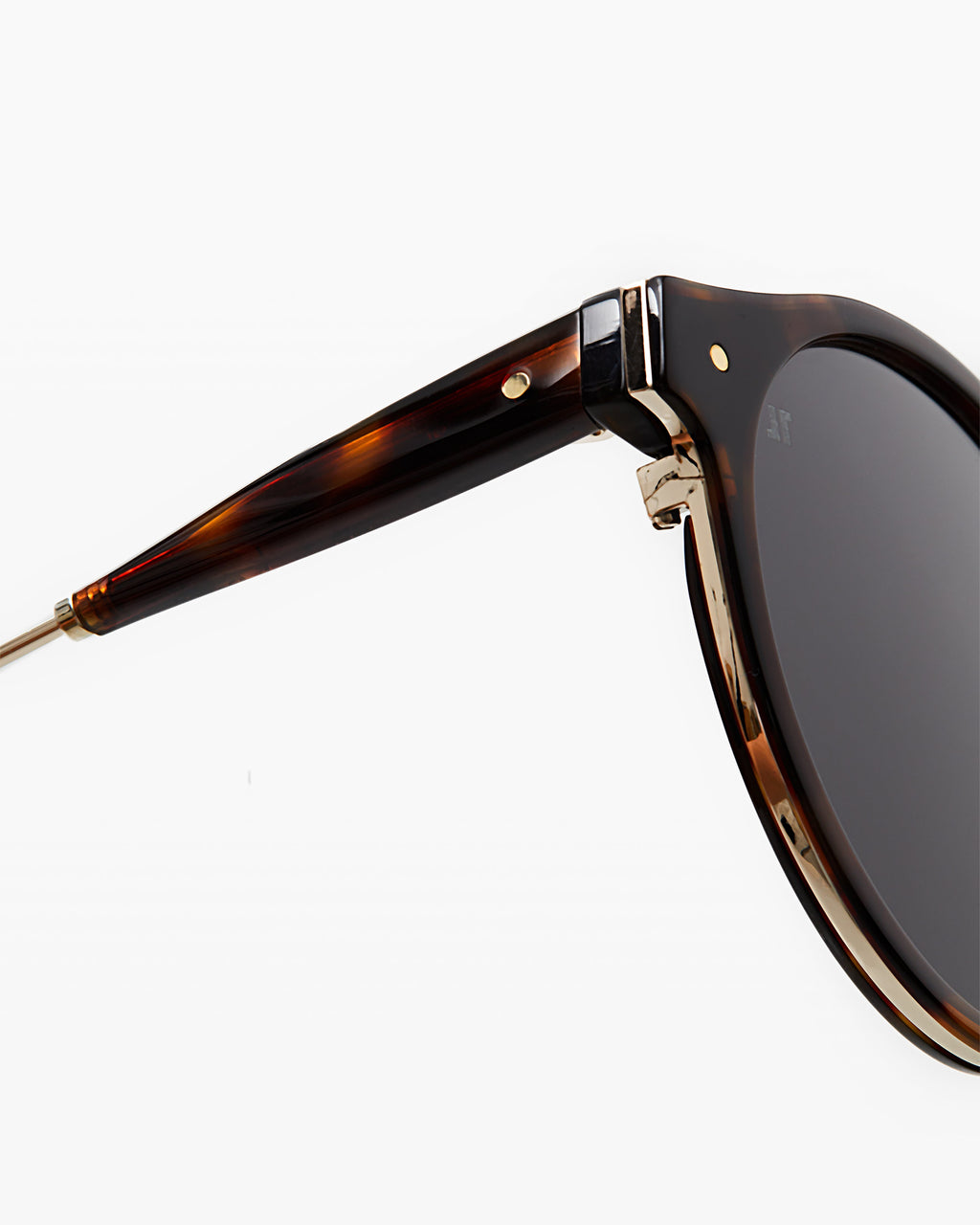 The Real Rund Herren-Sonnenbrillen in Tortoise