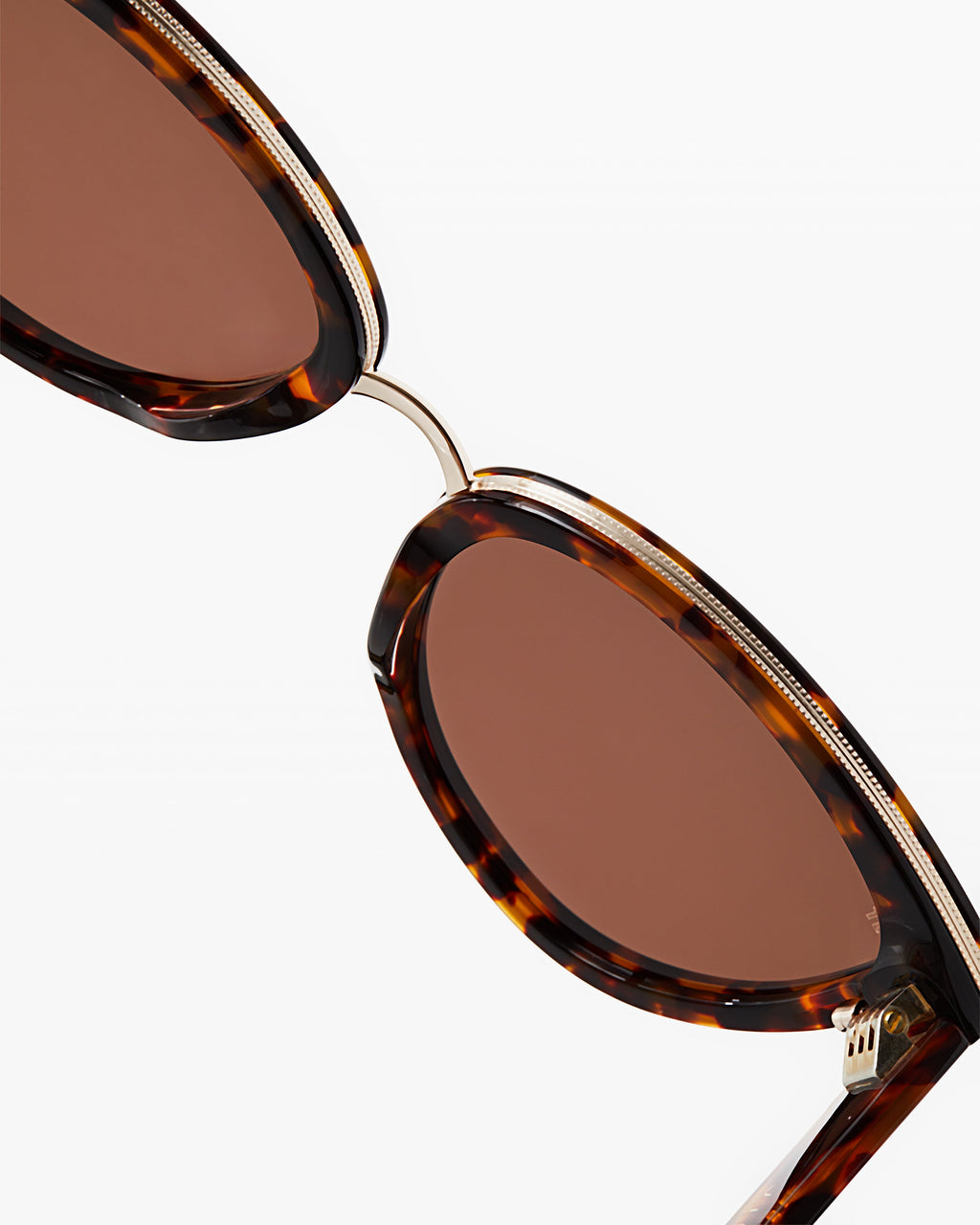 La Bellagio Papillon Lunettes de Soleil pour femme in Ecaille foncée