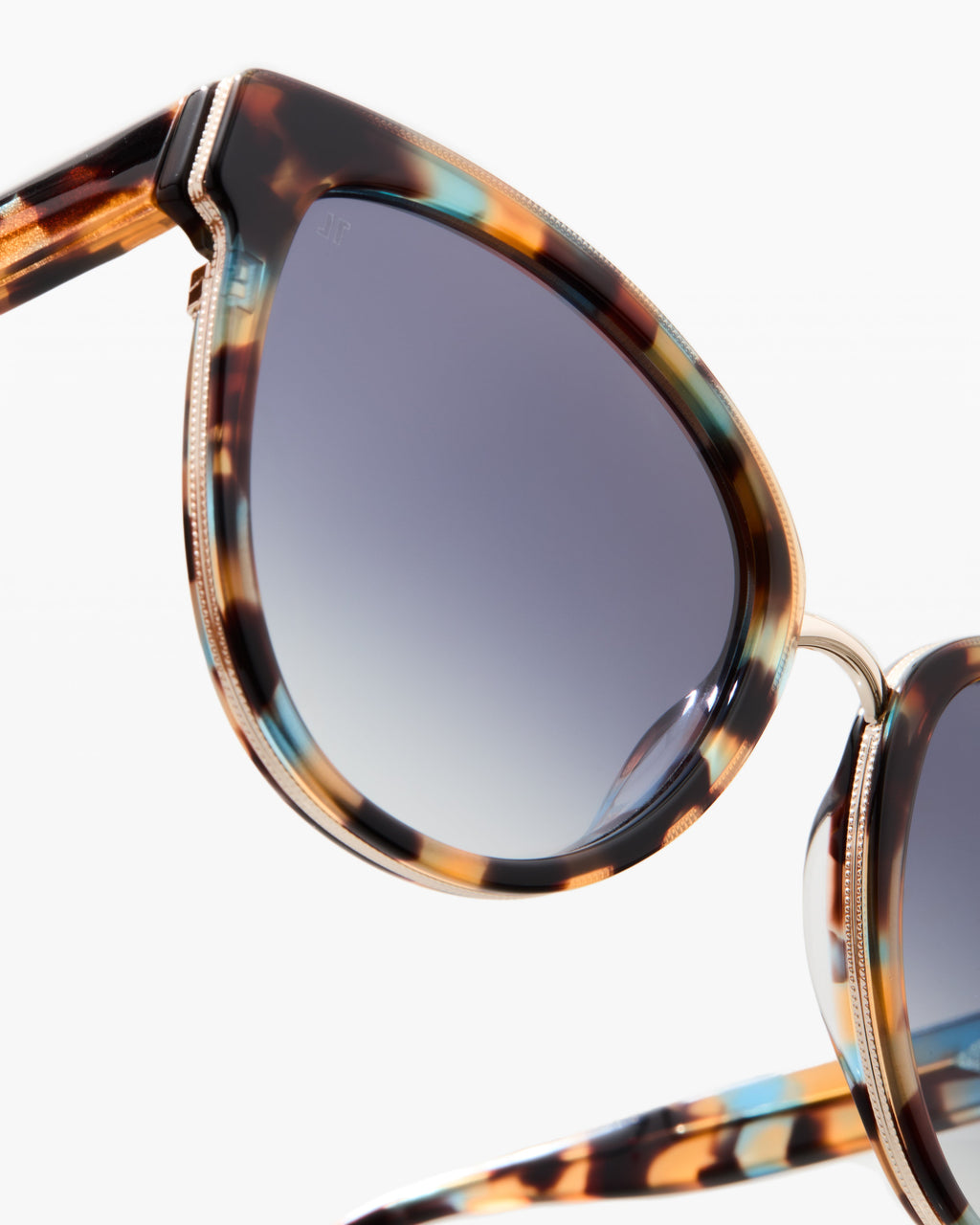 La Bellagio Papillon Lunettes de Soleil pour femme in Ecaille