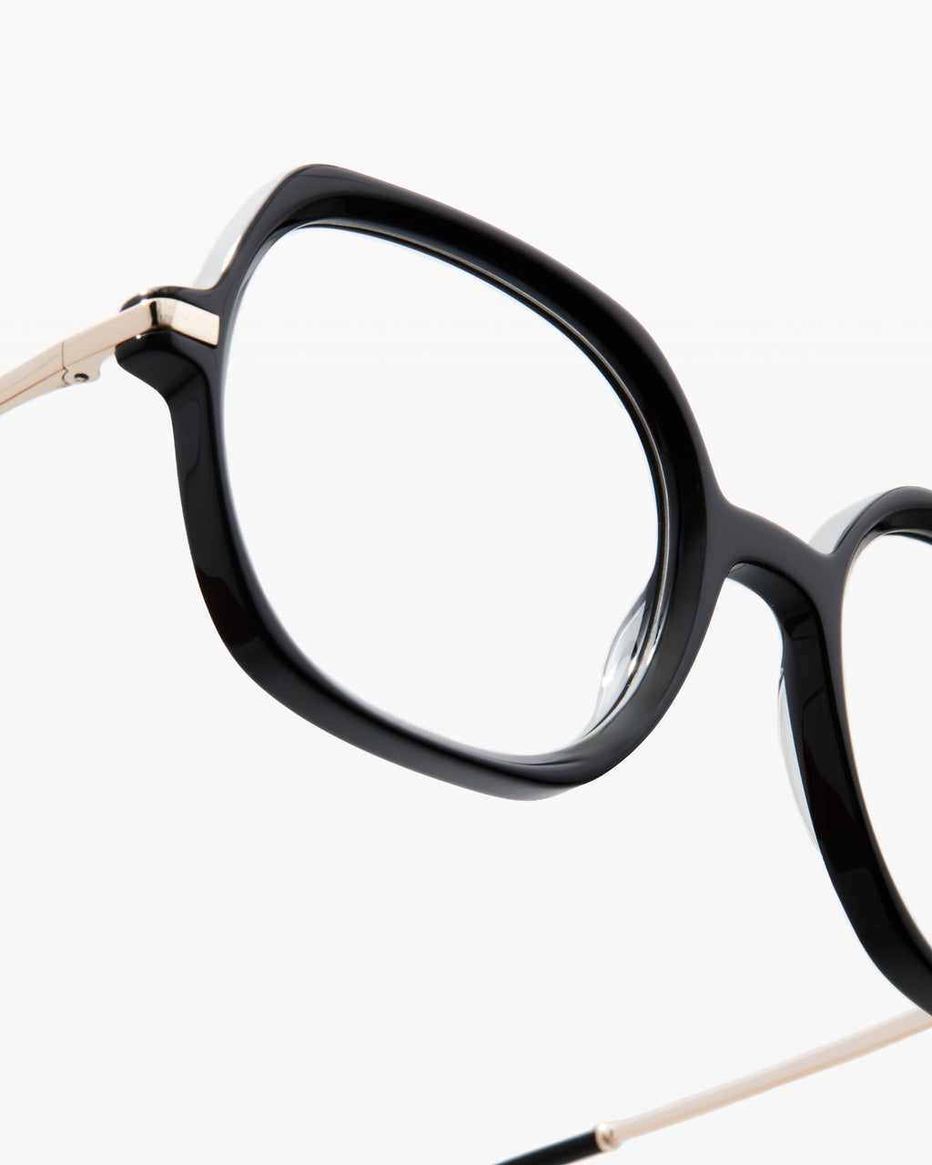 La Dimby Carré Lunettes de Vue pour femme in Noir