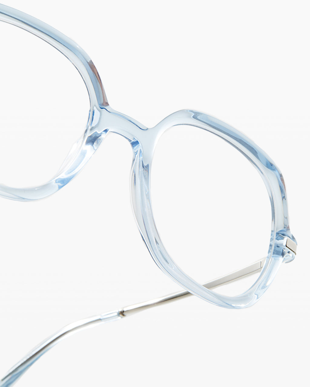 The Dimby Square Women's Eyeglasses in Blue