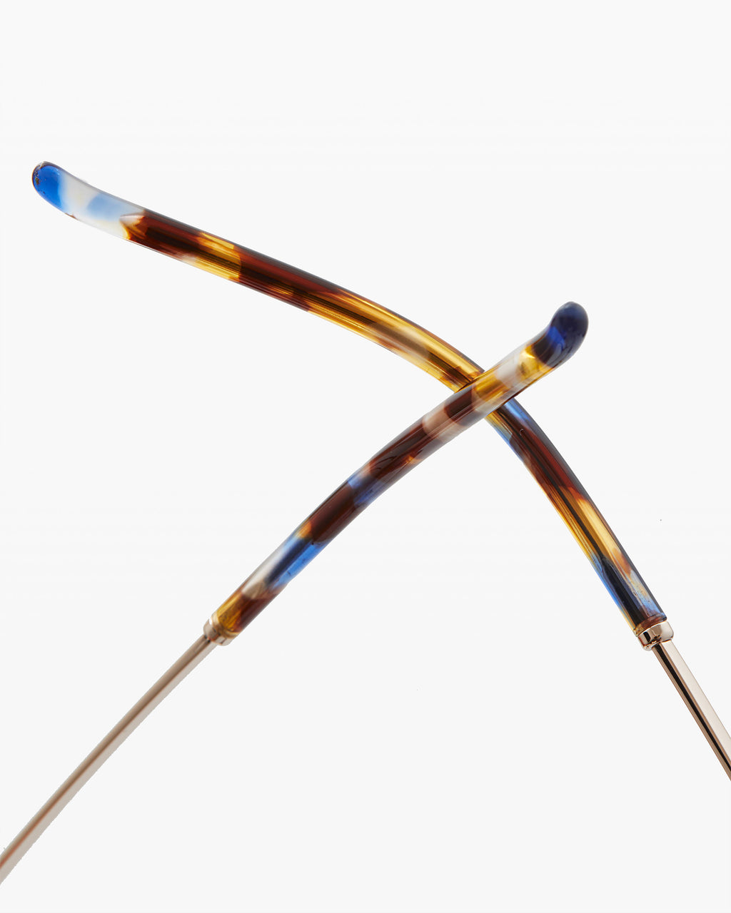 The Dimby Square Women's Eyeglasses in Blue Tortoise