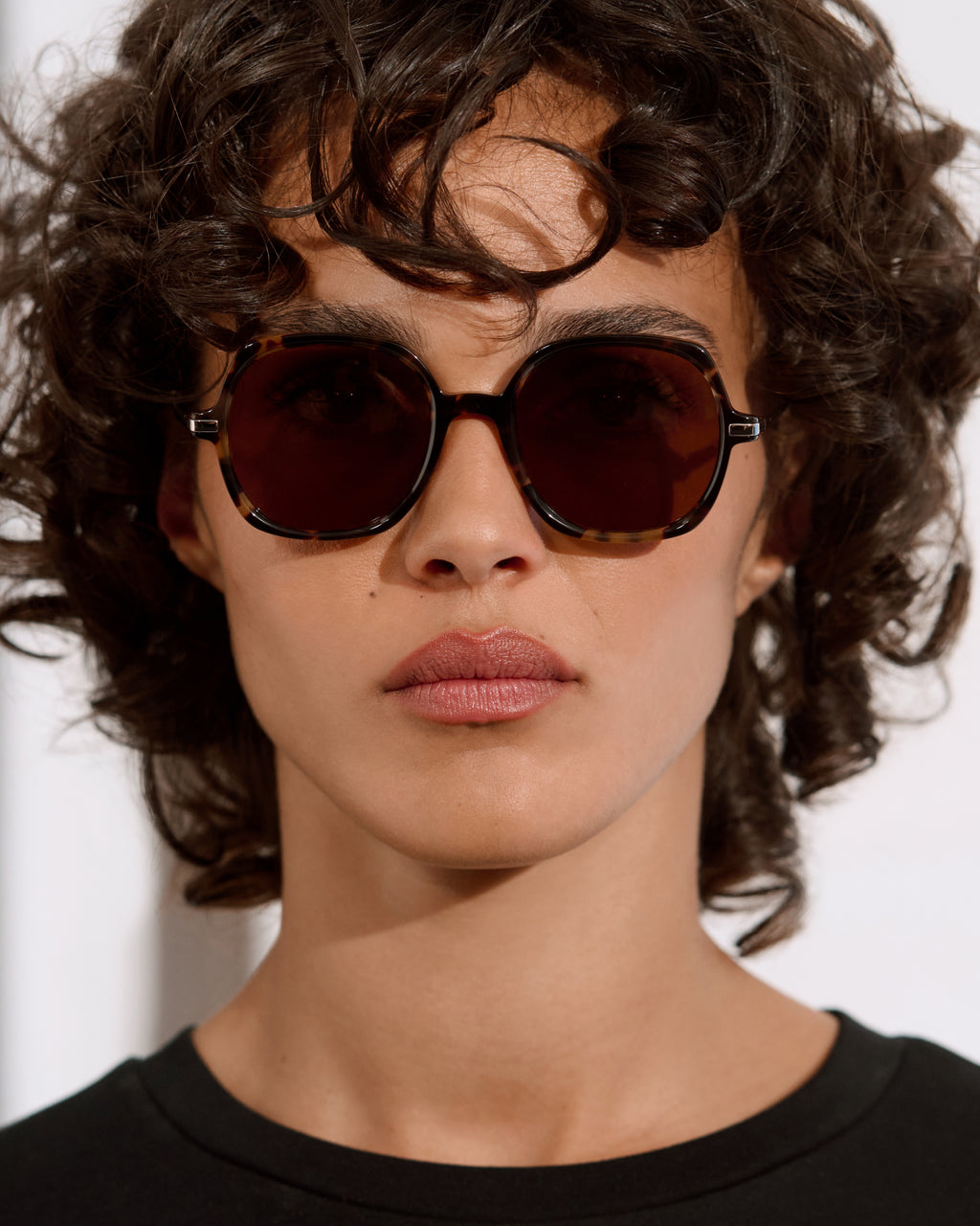 The Dimby Square Women's Sunglasses in Tortoise