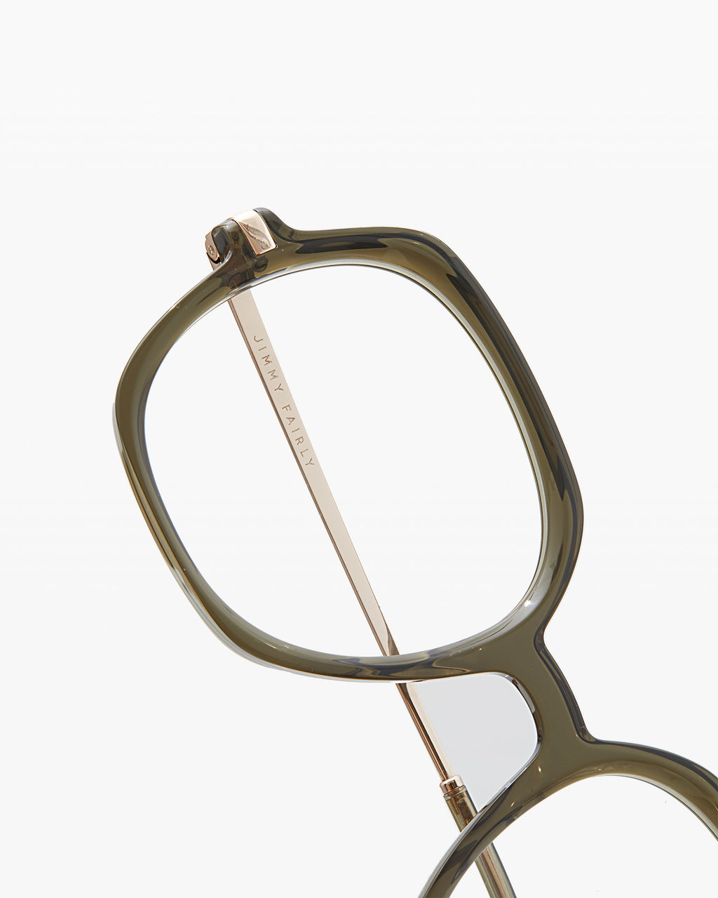La Dimby S Carré Lunettes de Vue pour femme in Vert foncé