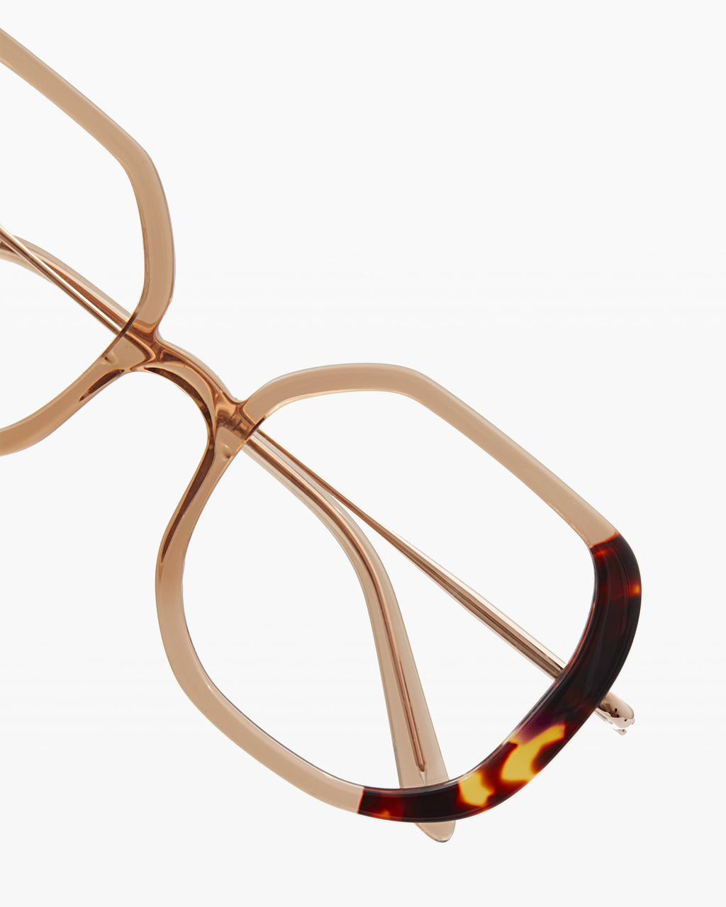 La Posy Hexagonal Gafas para Mujer in Rosa