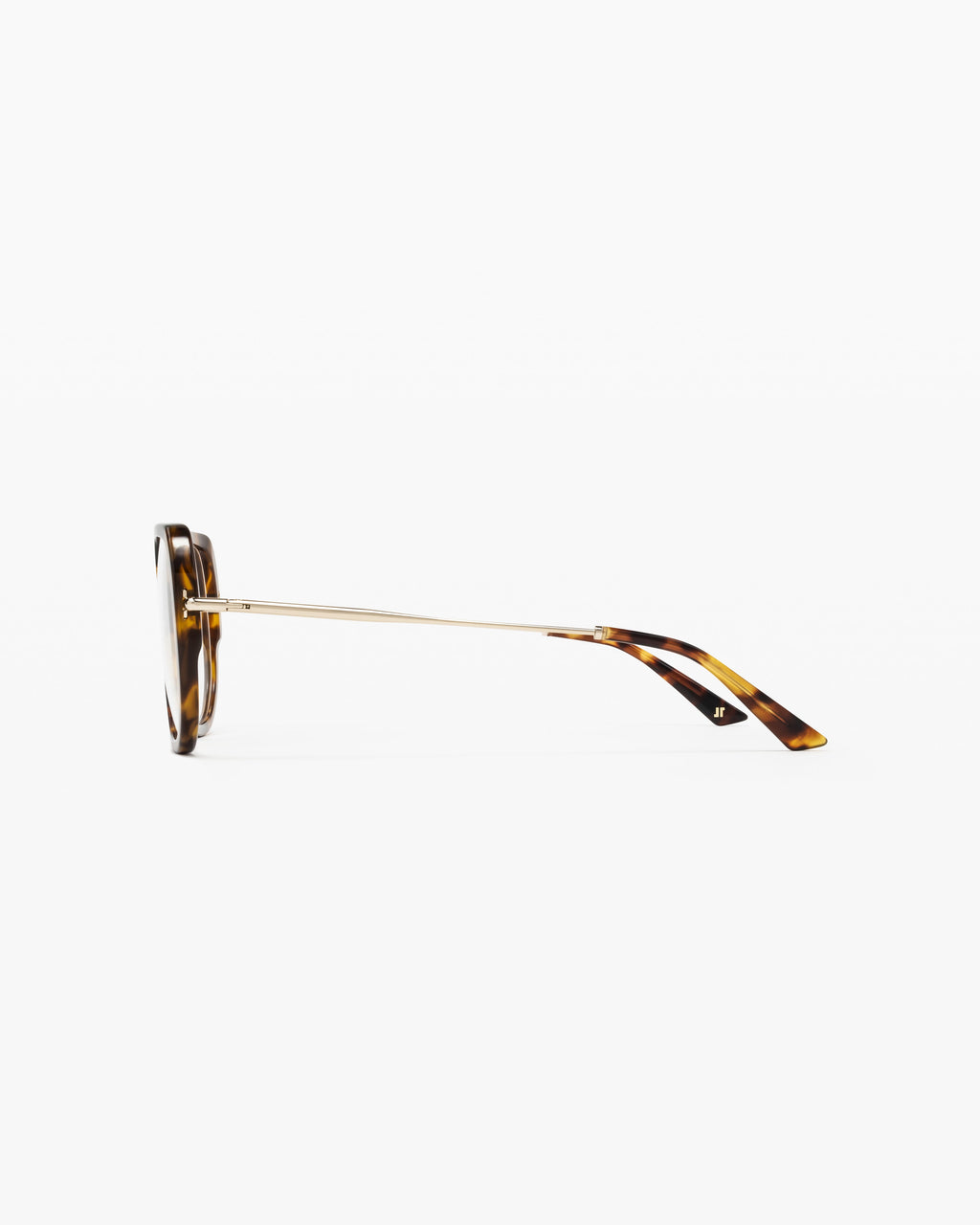 The Posy S Hexagonal Women's Eyeglasses in Dark Tortoise