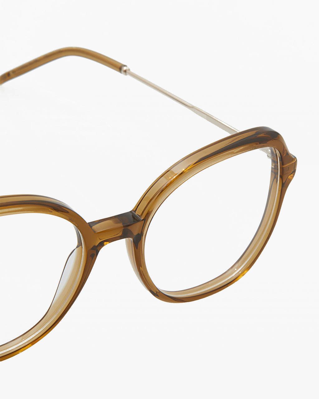 The Ella S Schmetterling Damenbrillen in Karamell