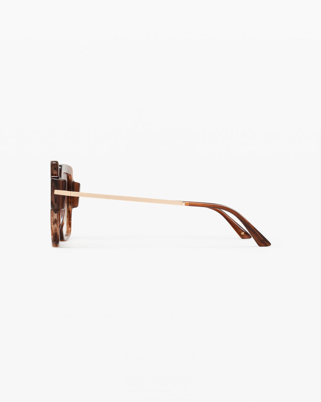 The Isla Square Women's Sunglasses in Brown
