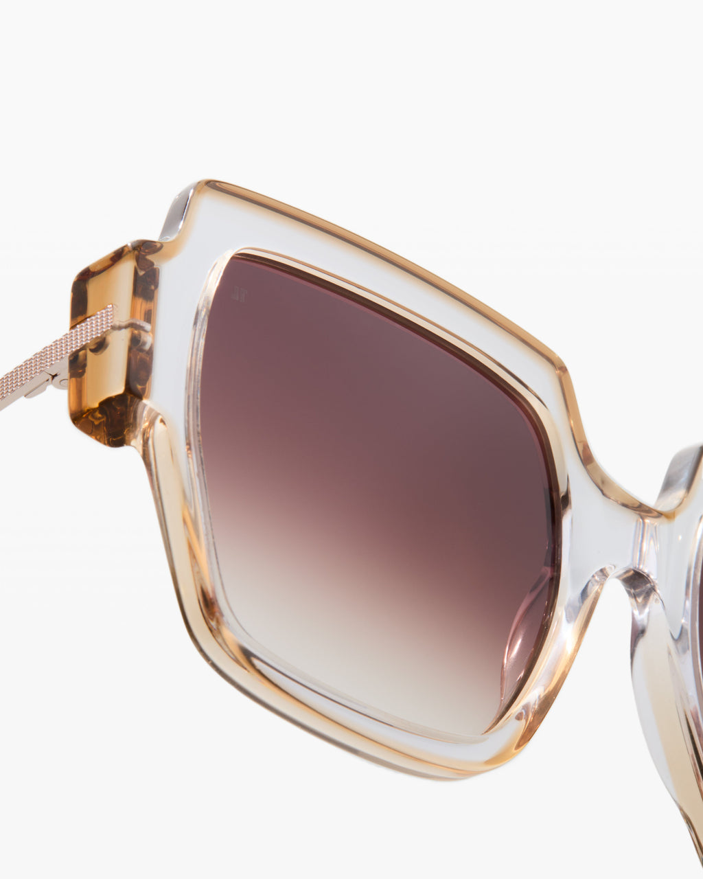 The Isla Square Women's Sunglasses in Pink