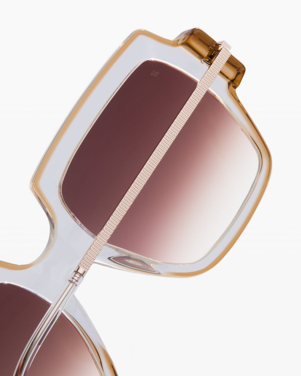 The Isla Square Women's Sunglasses in Pink