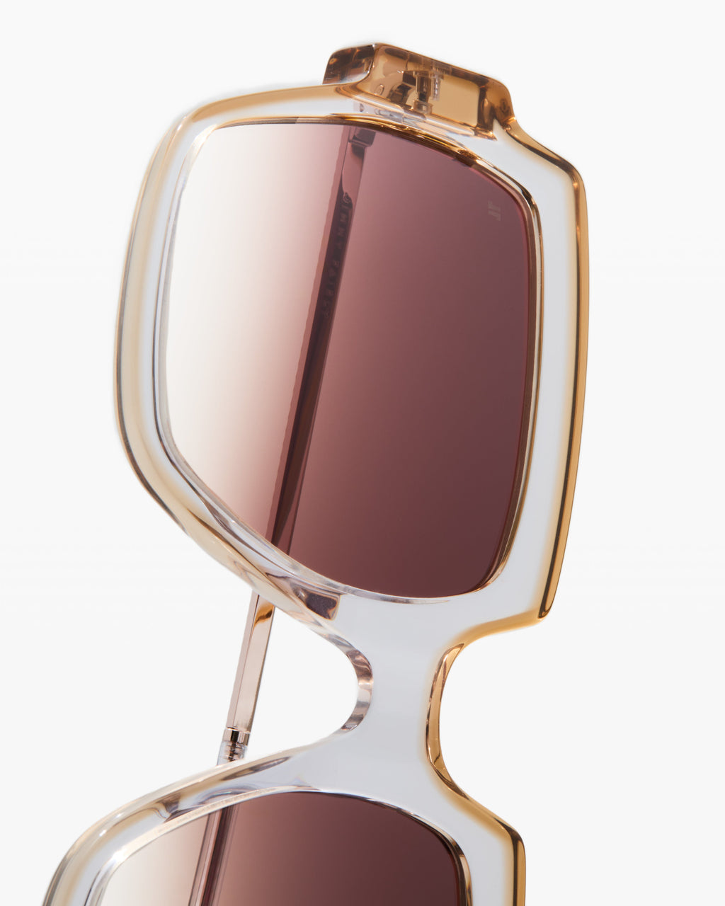 The Isla Square Women's Sunglasses in Pink