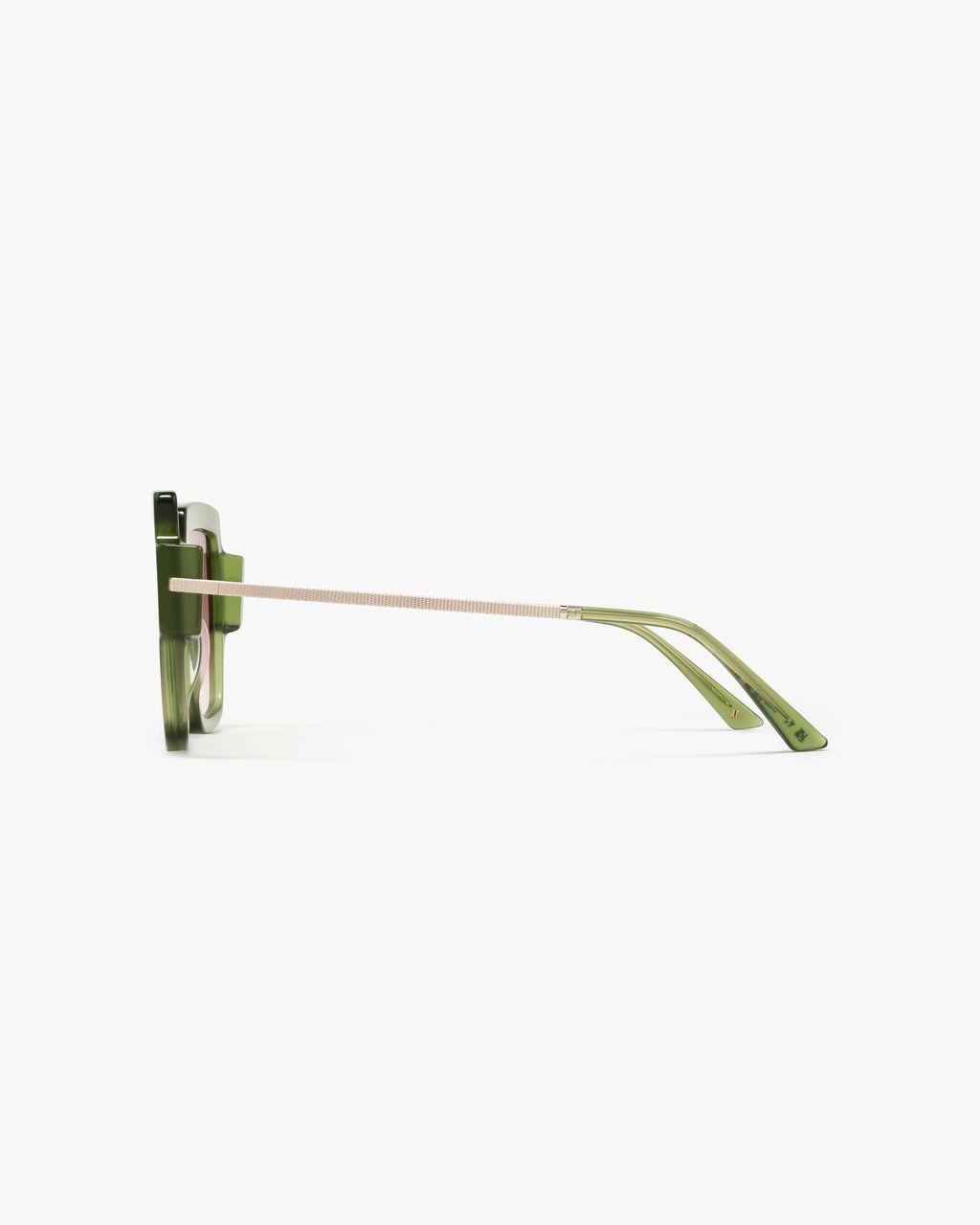 The Isla Square Women's Sunglasses in Green