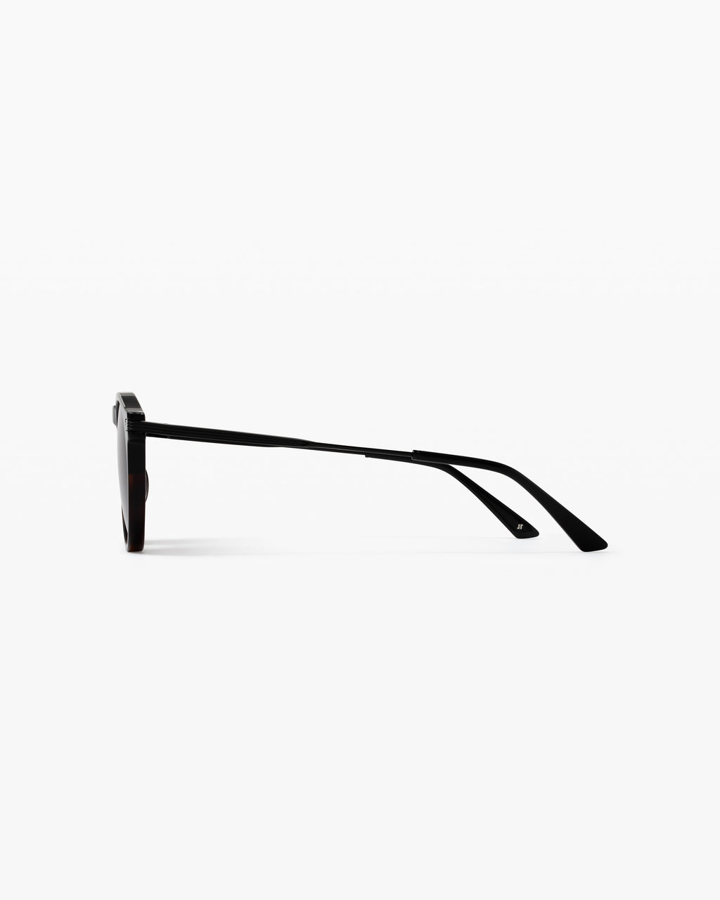 The Noto Round Men's Sunglasses in Black