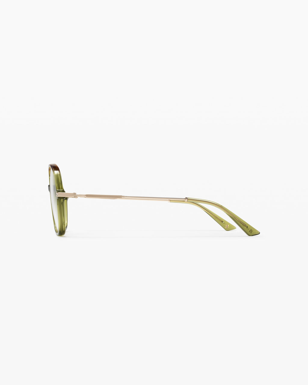 The Mica Square Women's Eyeglasses in Green