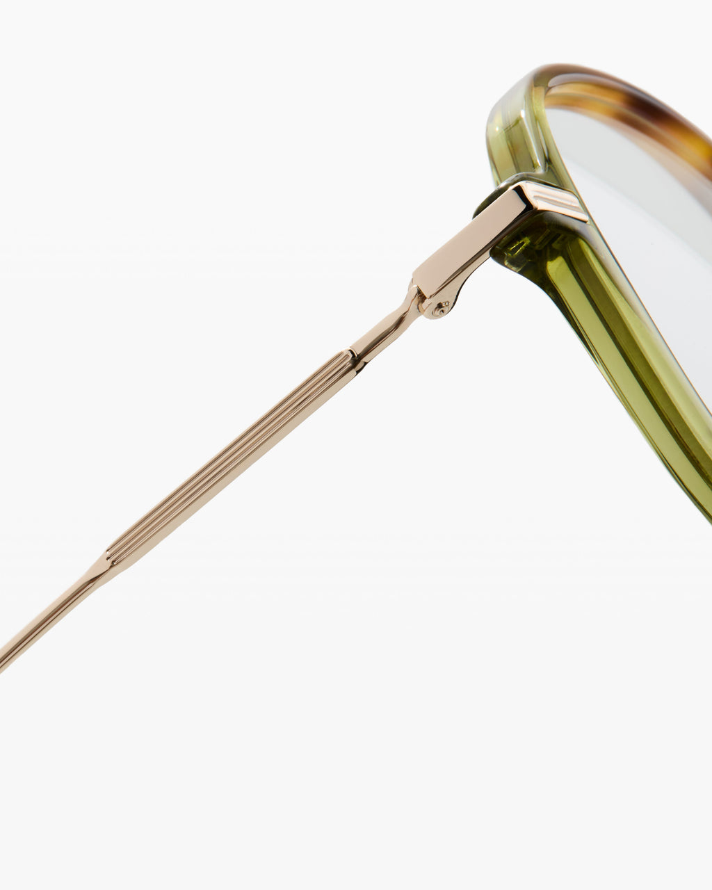 The Mica Square Women's Eyeglasses in Green