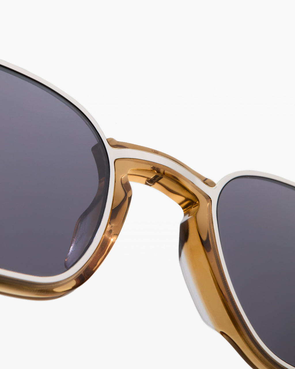 The Ali Rectangular Men's Eyeglasses in Yellow