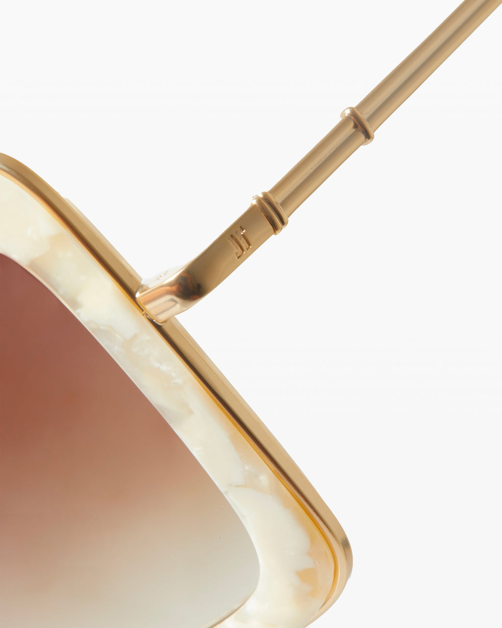 The Bruna Platz Damen-Sonnenbrillen in Creme