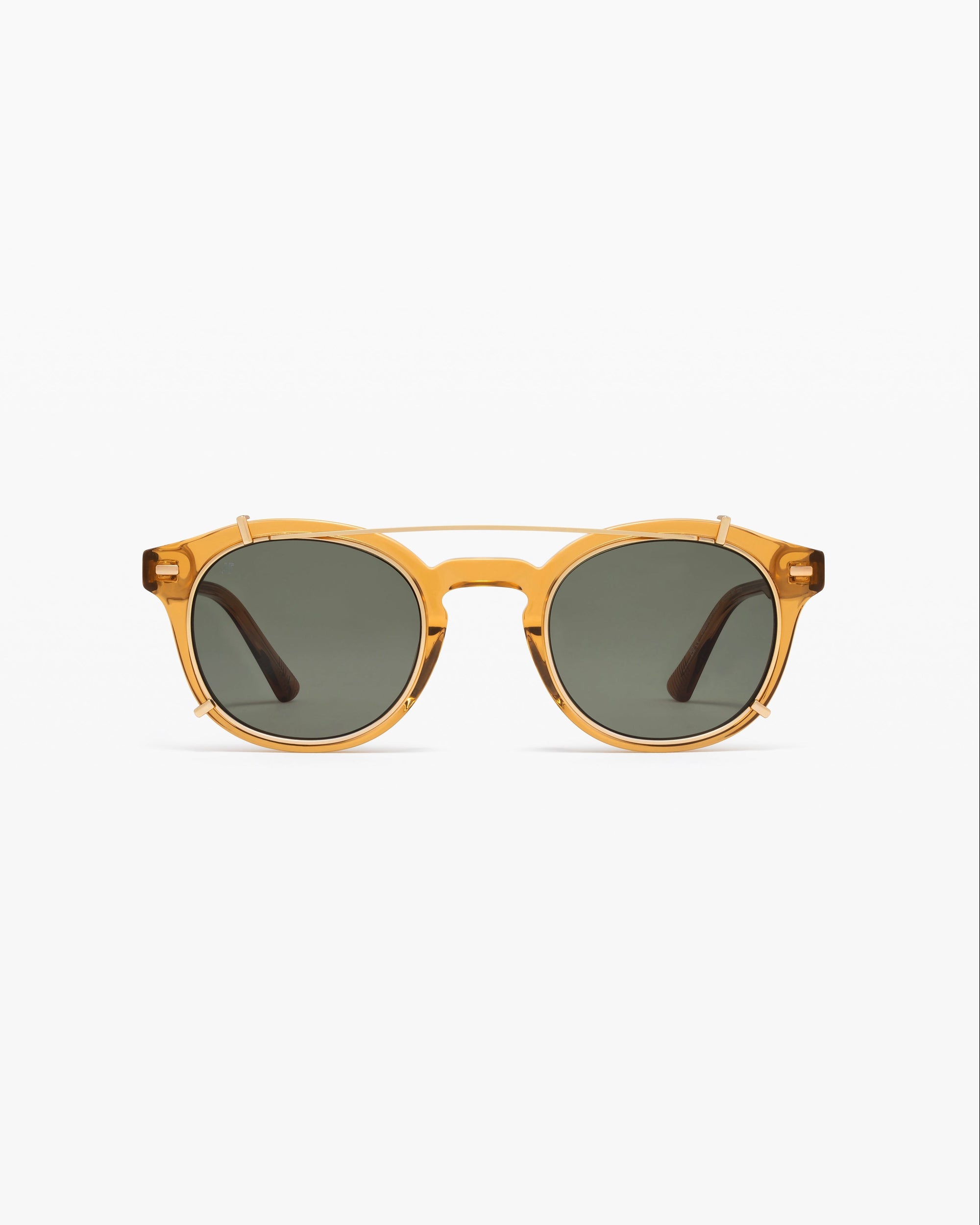 La Asti Aviateur Lunettes de Soleil pour homme in Jaune