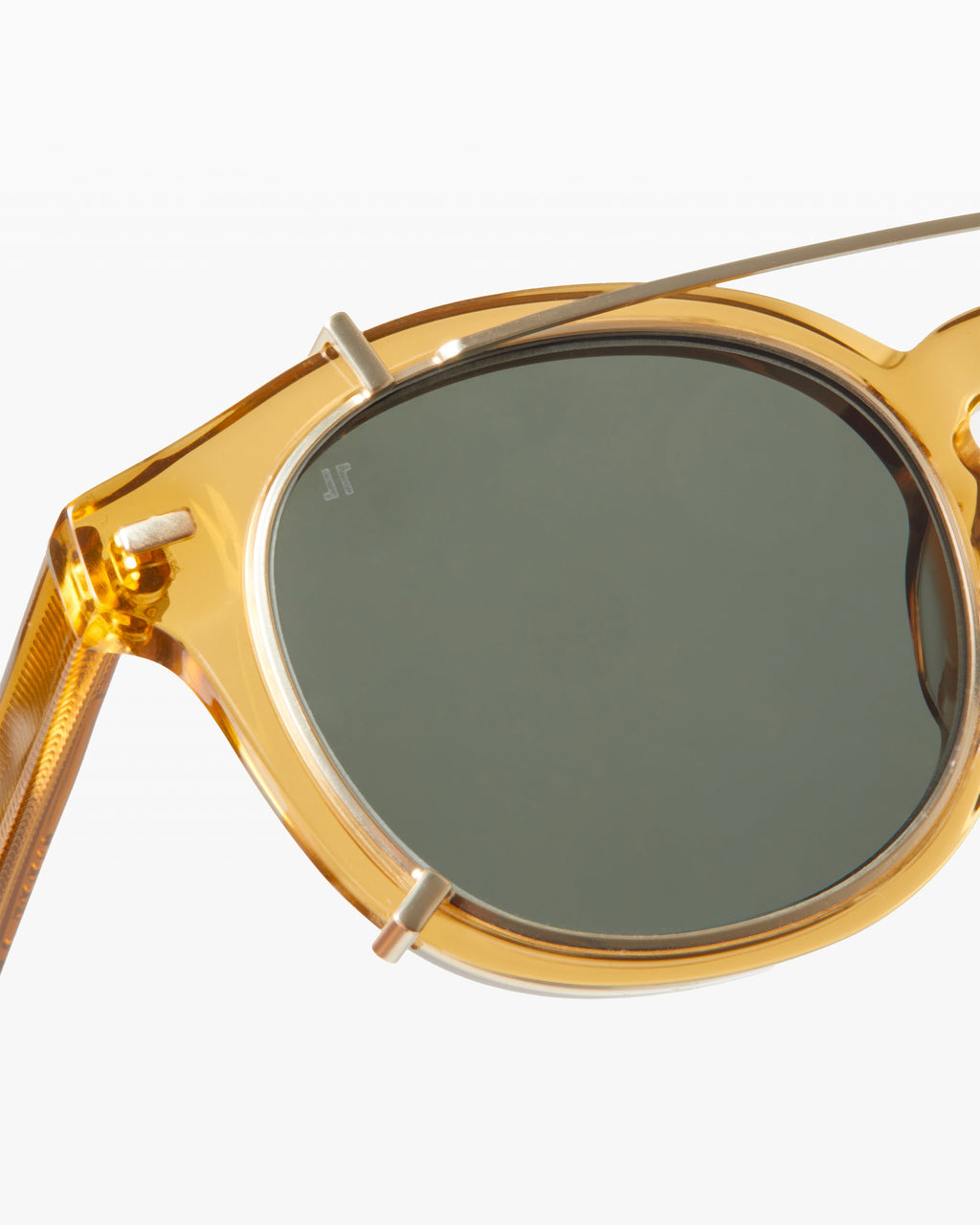 The Asti Aviator Herren-Sonnenbrillen in Gelb