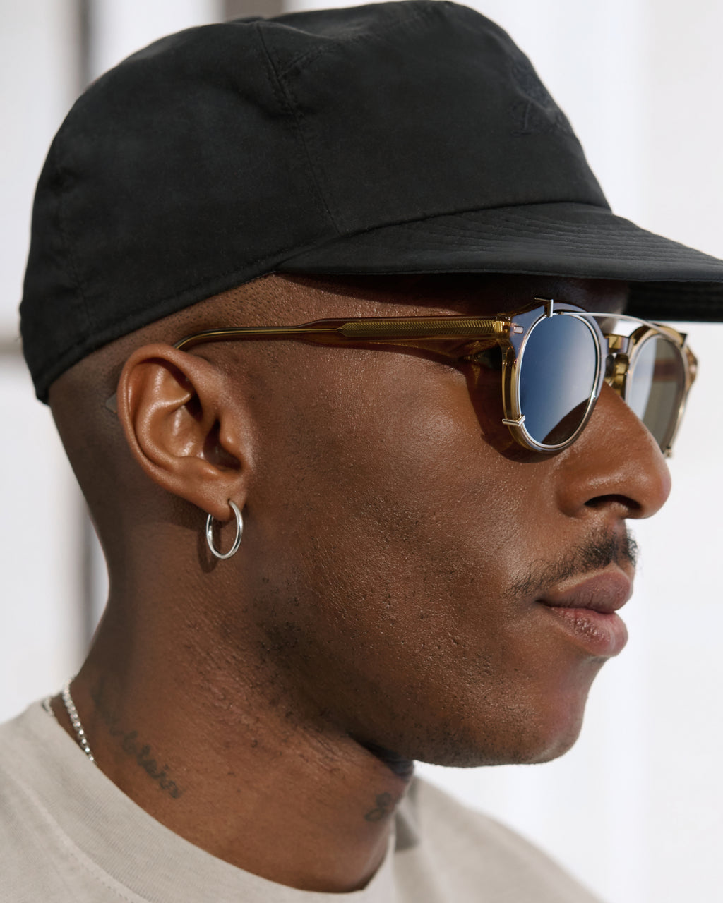 The Asti Aviator Herren-Sonnenbrillen in Gelb