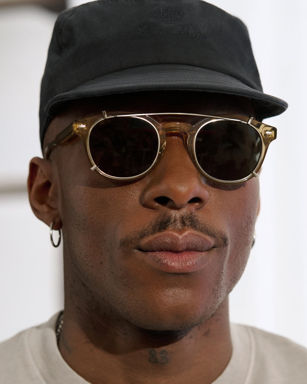 The Asti Aviator Herren-Sonnenbrillen in Gelb