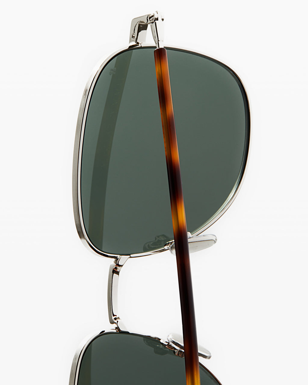 The Leone Aviator Damen-Sonnenbrillen in Silber