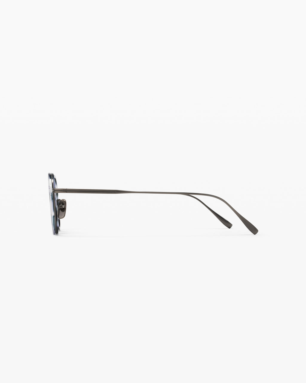 La E-031 Rond Lunettes de Vue pour homme in Gris clair