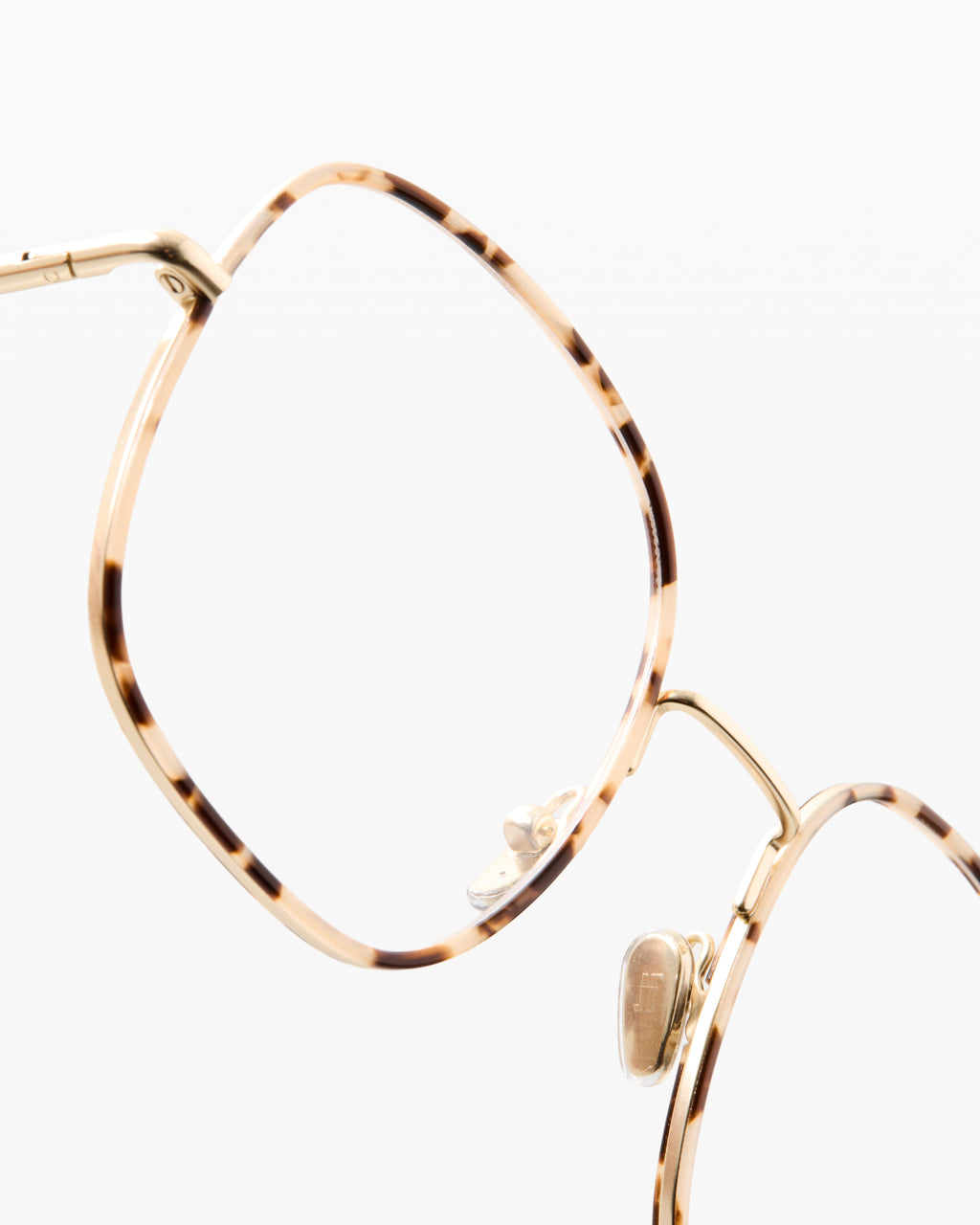 The Bonnie Square Women's Eyeglasses in Gold