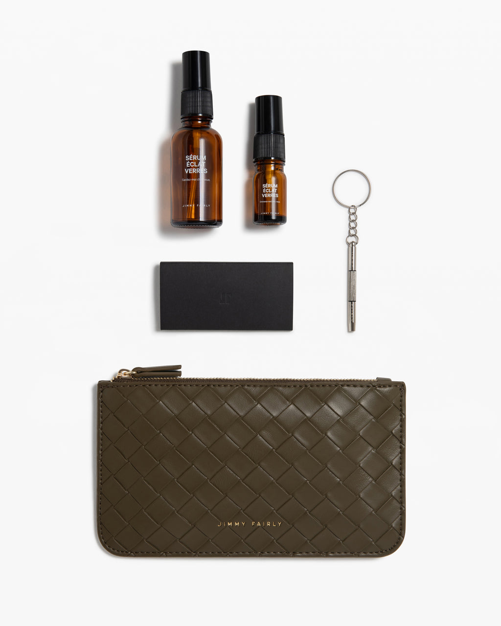 The Braided Care Kit  Accessories in Green