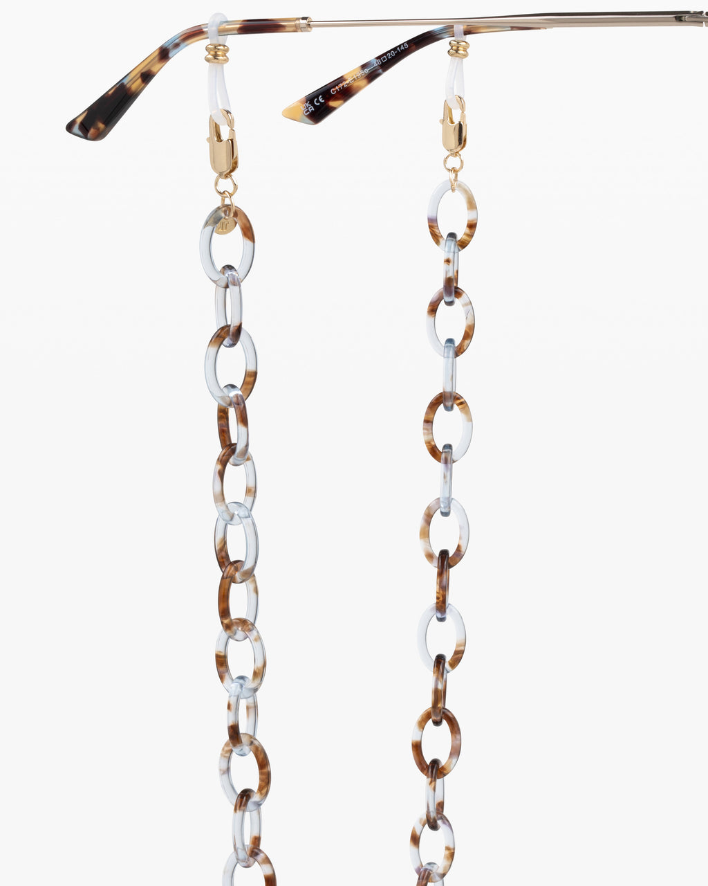 The Aqua  Brillenketten in Grau